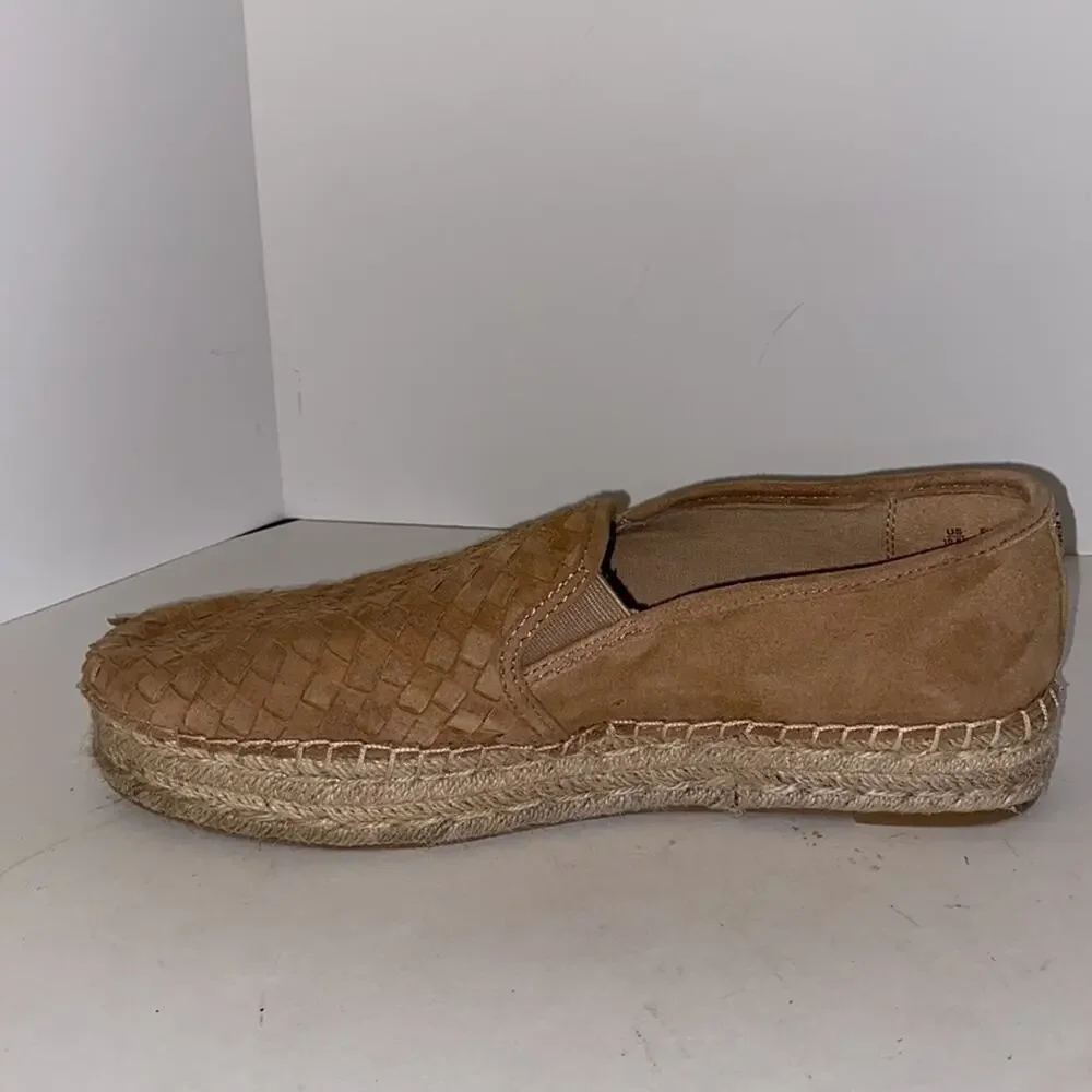 NWOT SAM EDELMAN woven boho platform espadrilles 10.5
